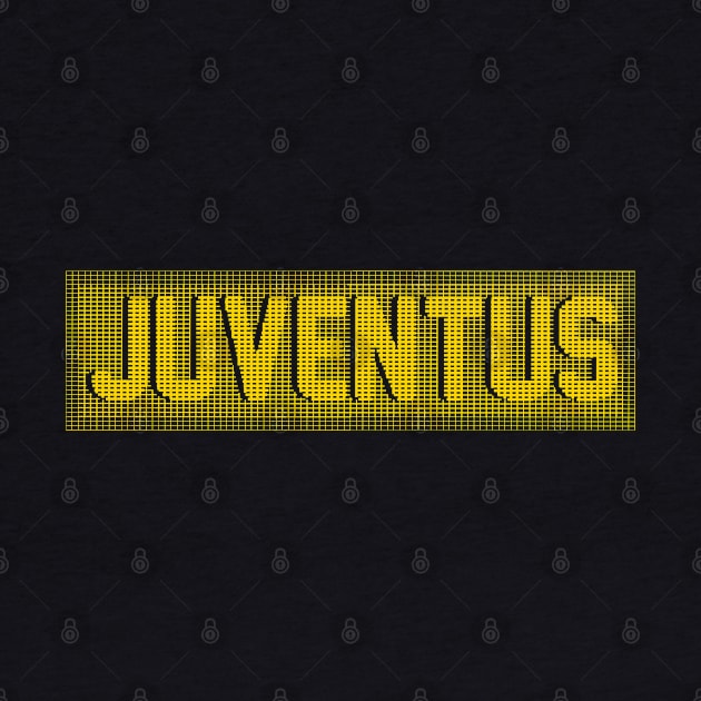 Juventus Gold Line Art by radeckari25